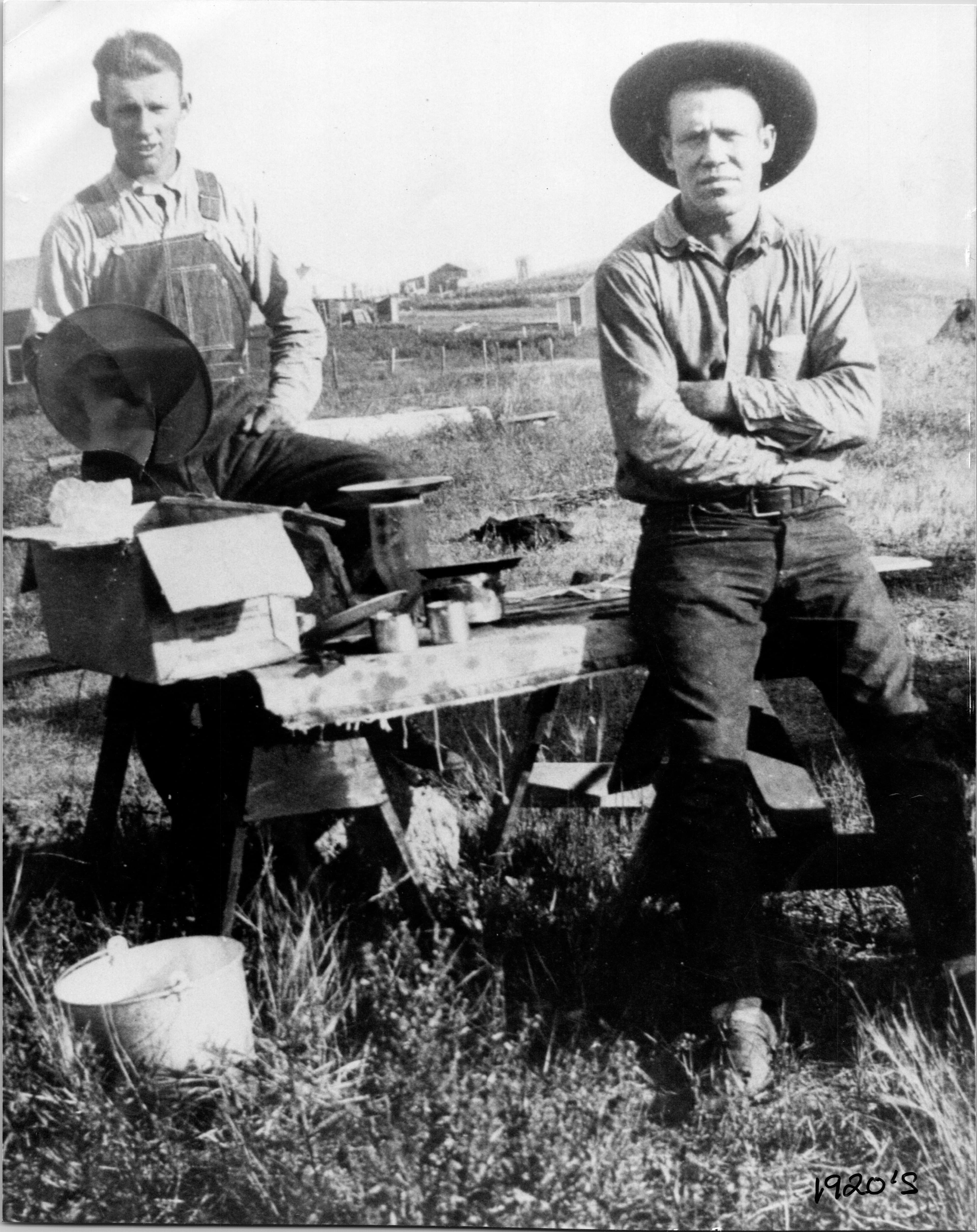 Before: Farm family portrait